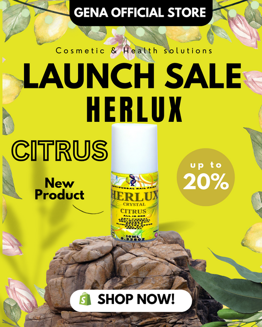 HERLUX CRYSTAL LIME ANTI-FUNGAL AND NAIL ENHANCER LIQUID-10mL